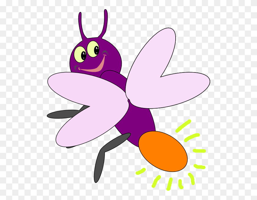 534x594 Firefly Insect Clipart Clip Art Images - Pink Crayon Clipart