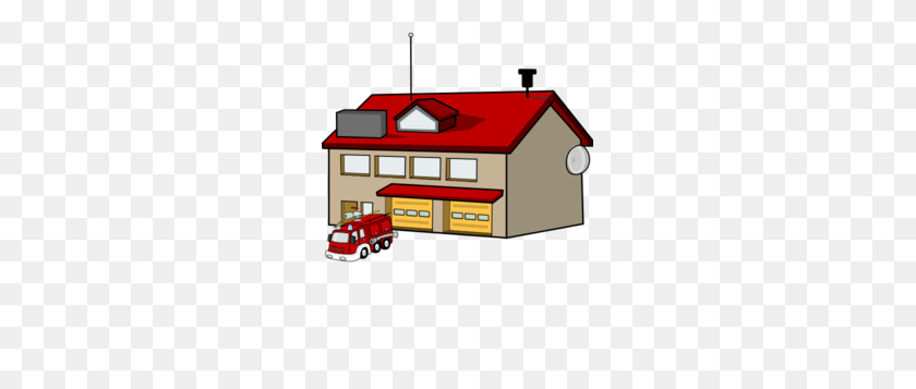 249x297 Firehouse Clip Art - Police Station Clipart