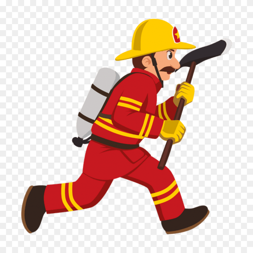 1024x1024 Бесплатный Клипарт Для Скачивания Fireman - Fireman Clip Art