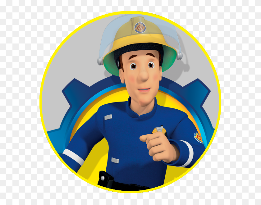 600x600 Fireman Sam Official Website - Firefighter Helmet Clipart