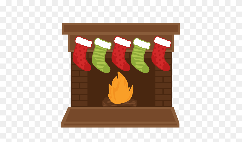 432x432 Fireplace Clipart Stocking Drawing - Fireplace Clipart