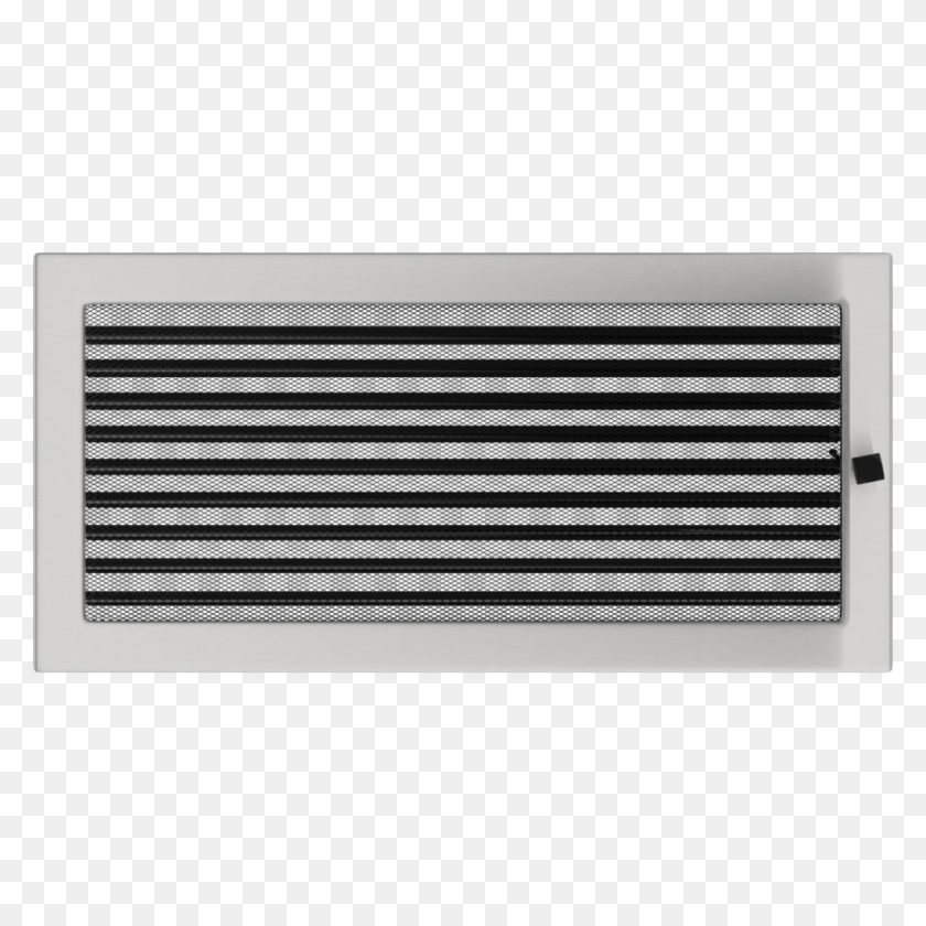 960x960 Fireplace Grille Inox Grille With Blinds - Blinds PNG