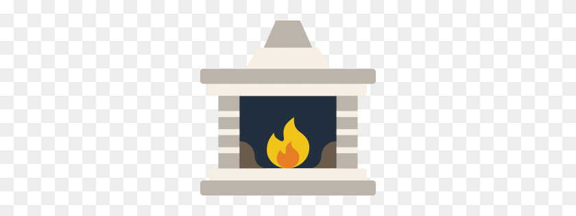 256x256 Fireplace Icon Myiconfinder - Fireplace PNG
