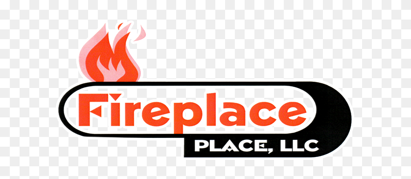 648x306 Fireplace Place Logo White Border - Flame Border PNG