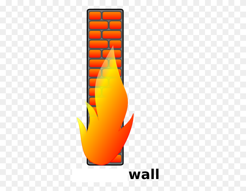 348x595 Firewall Clipart - Shivering Clipart