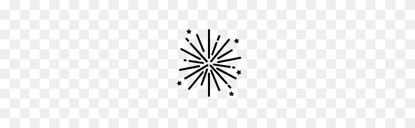 200x200 Firework Icons Noun Project - Fireworks PNG