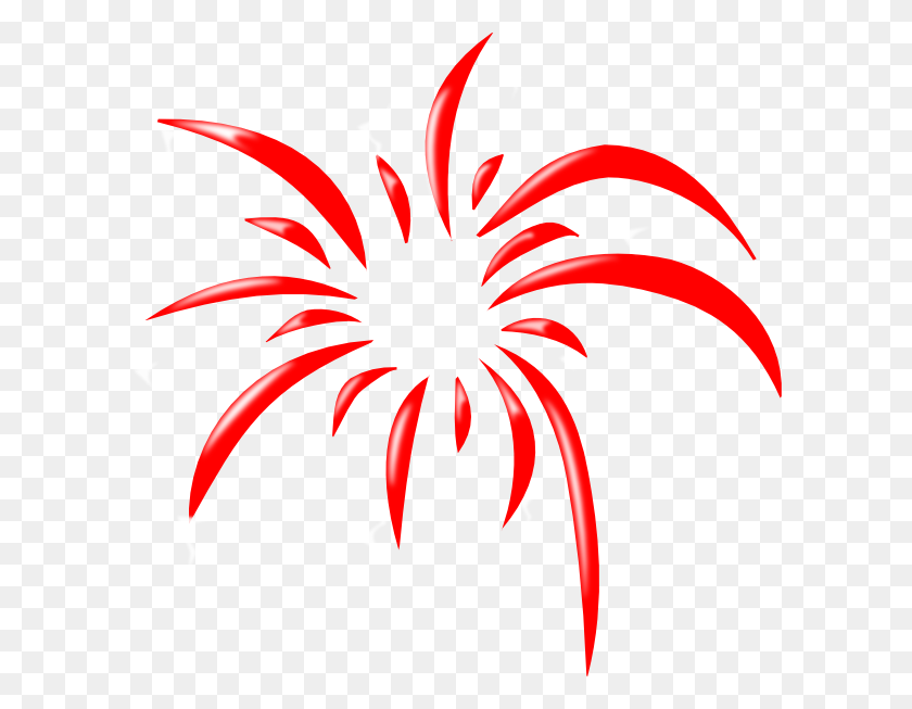 600x593 Fireworks Clipart Animated - Free Animated Clipart For Powerpoint