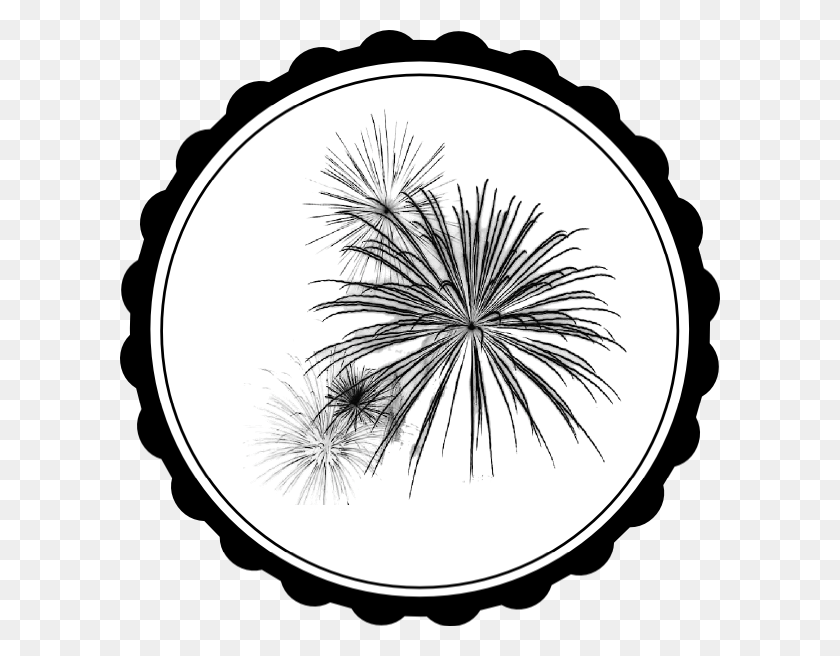 600x596 Fireworks Png, Clip Art For Web - Georgia Clipart