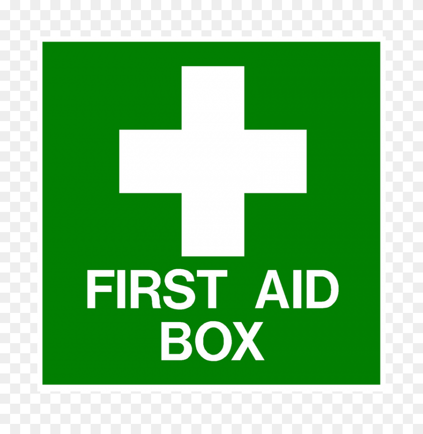 832x854 First Aid Box Sign Transparent Background - First Aid PNG