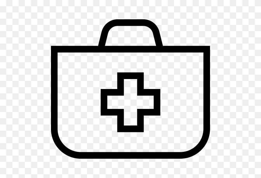 512x512 First Aid, First Aid Bag, First Aid Kit Icon With Png And Vector - First Aid Kit Clipart