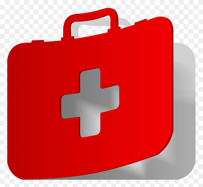 1359x1245 First Aid Kit Red - First Aid Kit Clipart