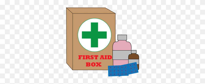 300x283 First Aid Red Cross Clip Art - Safety First Clipart