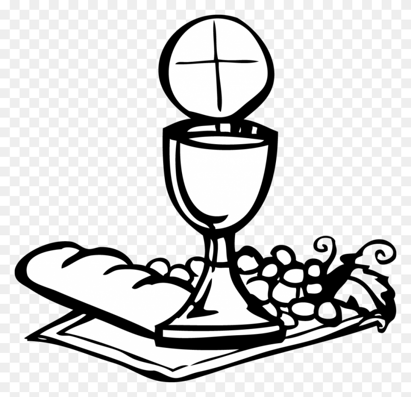 1024x985 First Communion Clip Art - Toolbox Clipart Black And White