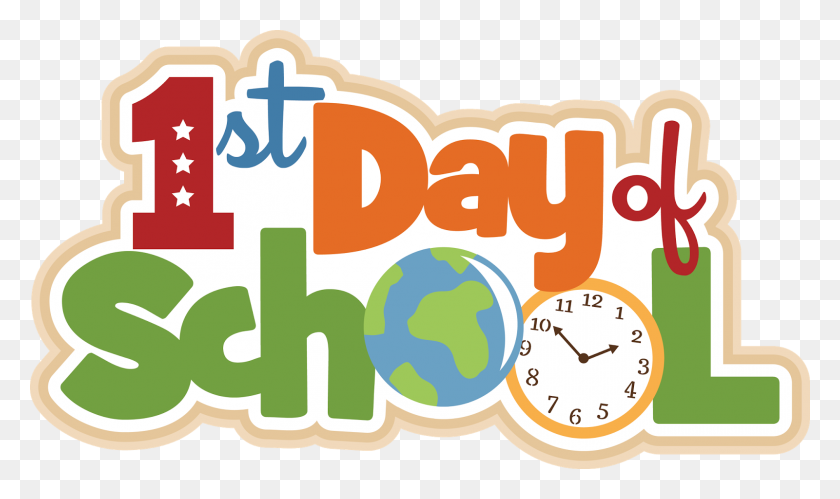 1600x902 First Day Of School Student Day School Clip Art - 1st Day Of School Clipart