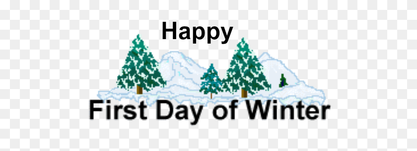 532x245 First Day Of Winter Clip Art - Winter Clipart Black And White