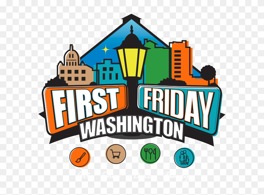 600x563 Первые Пятницы - Ежемесячное Летнее Мероприятие В Центре Вашингтона - Отличного Летнего Клипарта