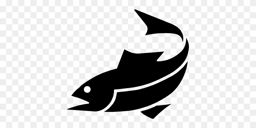 400x360 Рыба - Логотип Рыбы Png
