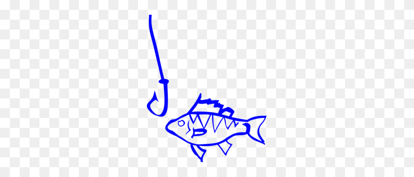 243x300 Fish And Hook Clip Art - Fishing Line Clipart