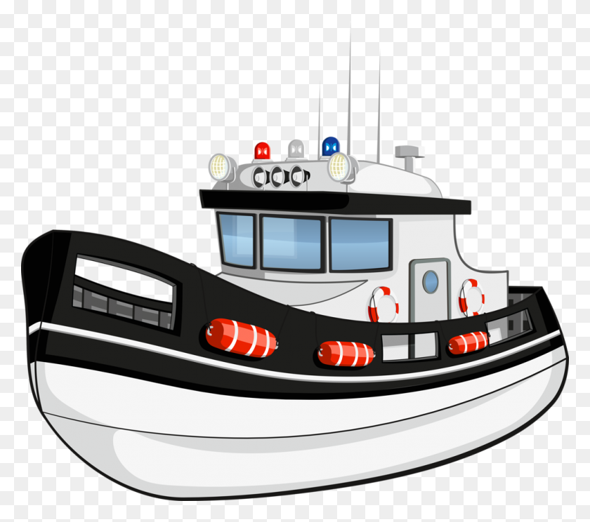 1024x898 Fish Boat Four - Tugboat Clipart