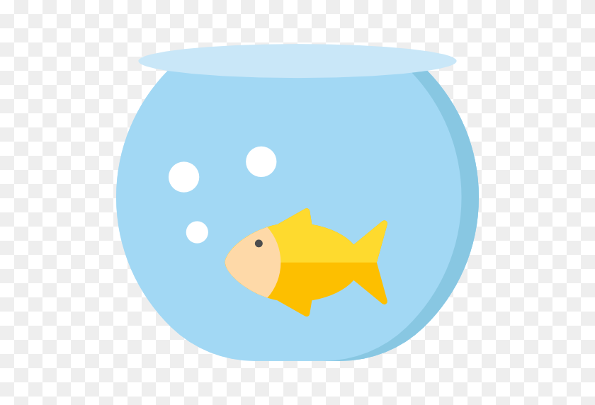 512x512 Fish Bowl - Fish Bowl PNG