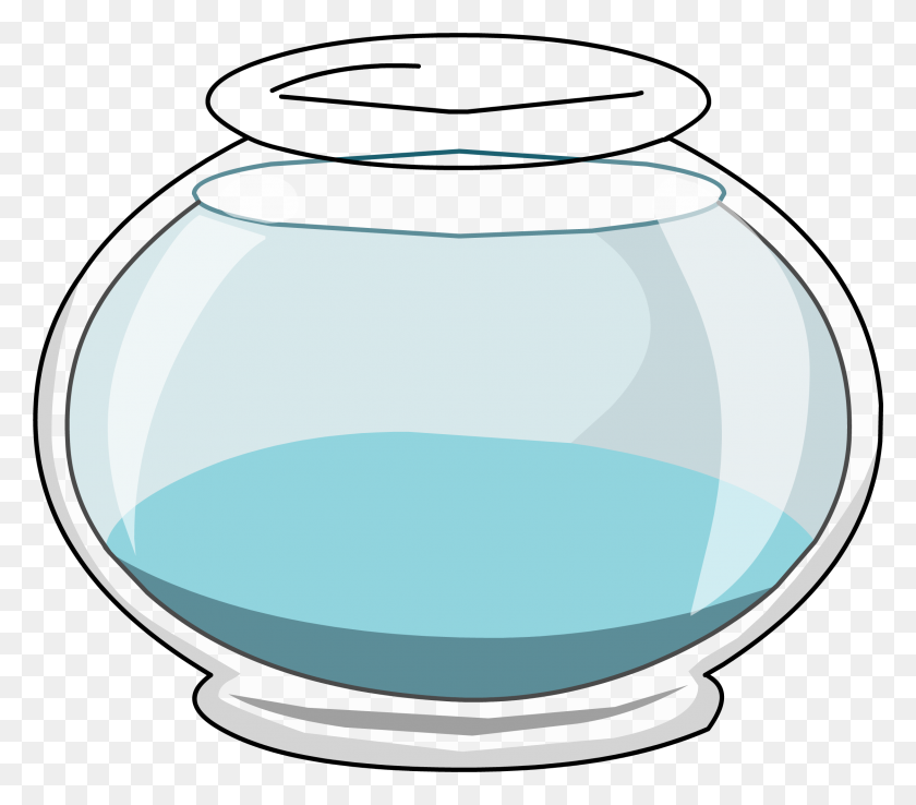 2244x1951 Fish Bowl Clipart Glass Bowl - Glass Of Water Clipart