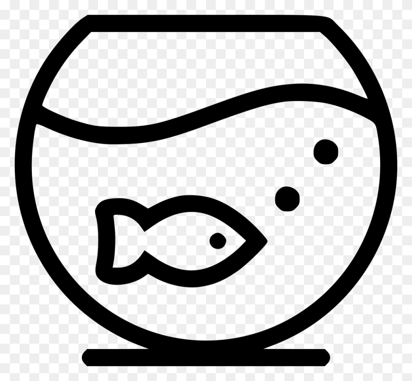 980x900 Fish Bowl Png Icon Free Download - Fish Bowl PNG