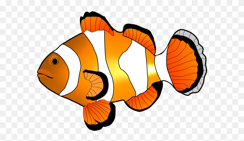 600x424 Fish Clip Art - Group Of Animals Clipart