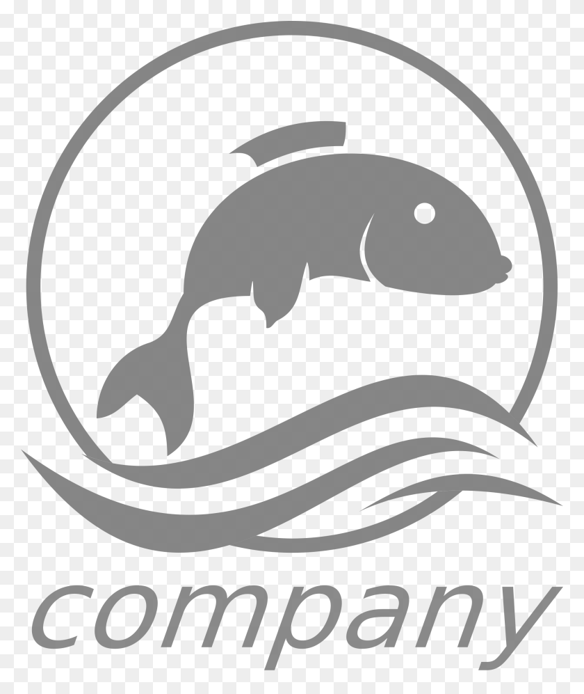 1997x2400 Логотип Рыбный Клипарт - Контур Рыб Клипарт
