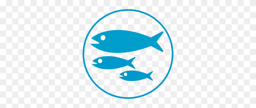298x294 Fish Clipart Turquoise - Tuna Clipart