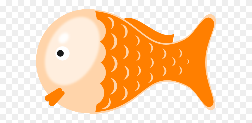 600x350 Рыба Рыба Рыба Картинки - Оранжевая Рыба Клипарт