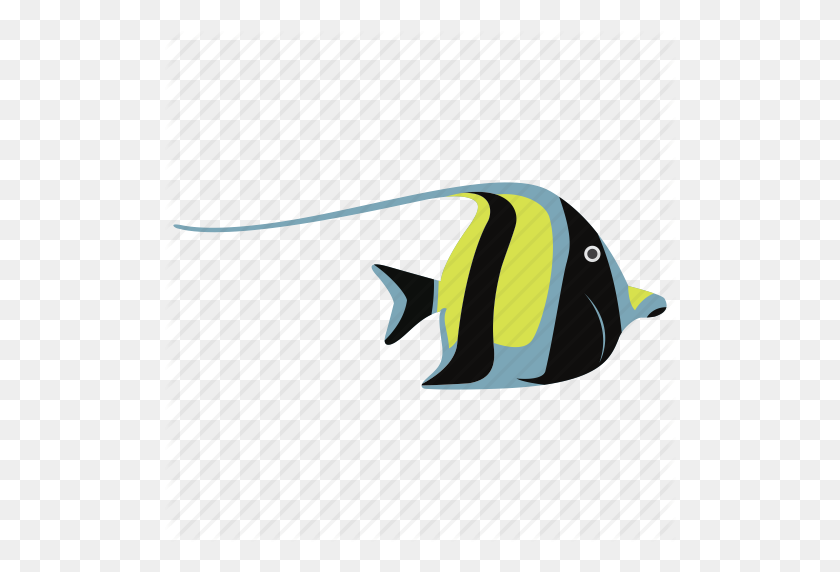 512x512 Fish, Fish Icon, Fish Vector, Koi, Koi Fish, Ocean, Sea, Tropical - Fish Vector PNG