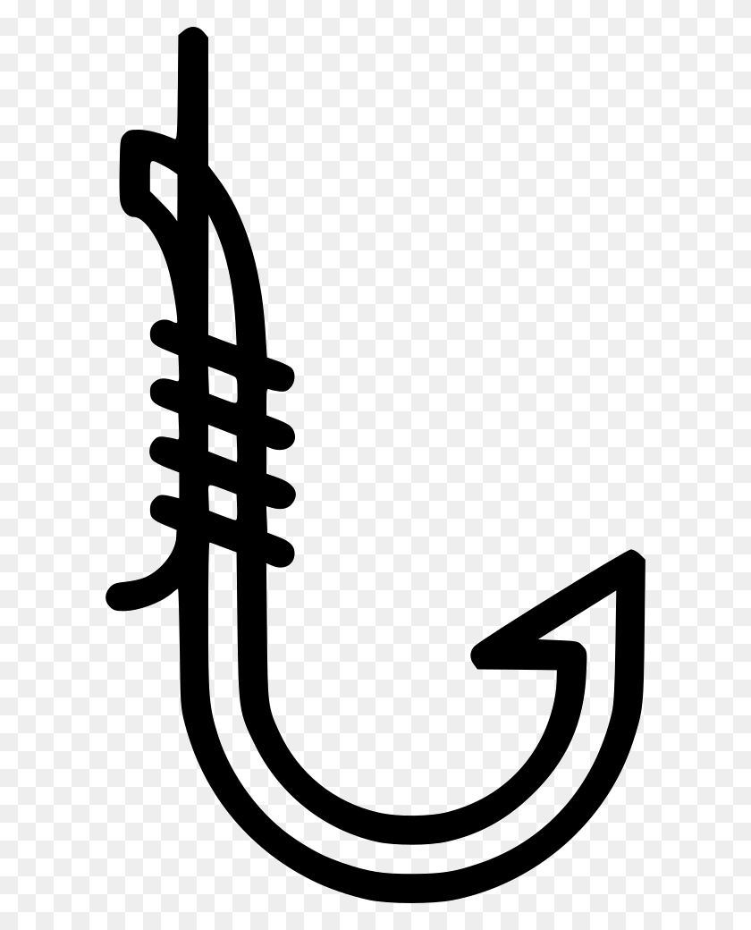 604x980 Fish Hook Png Icon Free Download - Fish Hook PNG