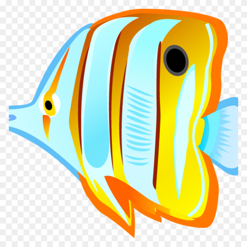 1024x1024 Fish In The Ocean Vector Transparent Download Techflourish - Free Ocean Clipart