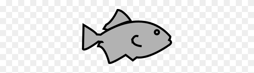 298x183 Наброски Рыбы Серый Картинки - Контур Рыбы Клипарт