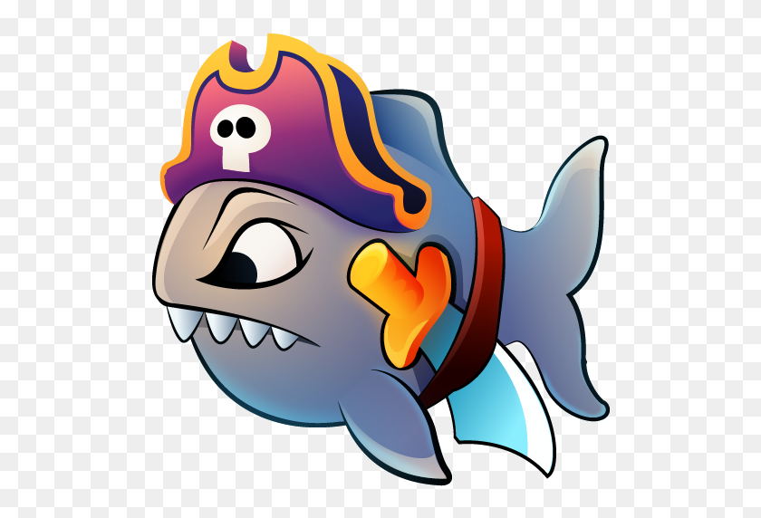 512x512 Магазин Приложений Fish Vs Pirates Для Android - Пират И Русалка Клипарт