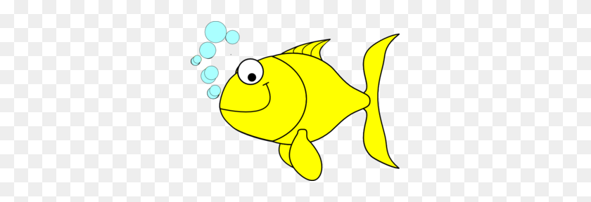 297x228 Fish Yellow Clip Art - Yellow Fish Clipart