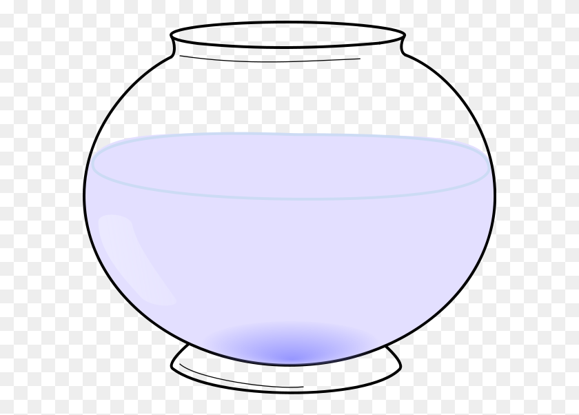 600x542 Fishbowl Png Clip Arts For Web - Fishbowl PNG