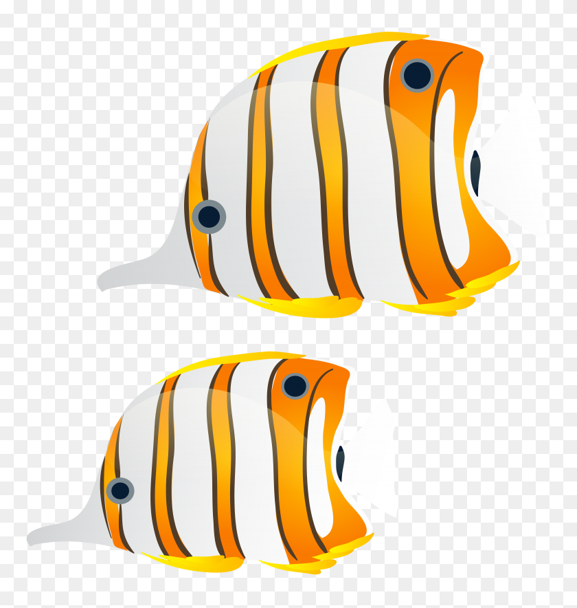 7568x8000 Fishes Clip Art Png - Underwater Background Clipart