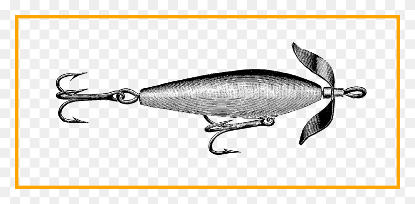 1615x735 Рыбалка Поплавок Черно-Белый Клипарт - Поплавок Клипарт