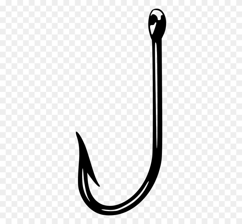360x720 Fishing Hook Png Transparent Fishing Hook Images - Fish Silhouette PNG