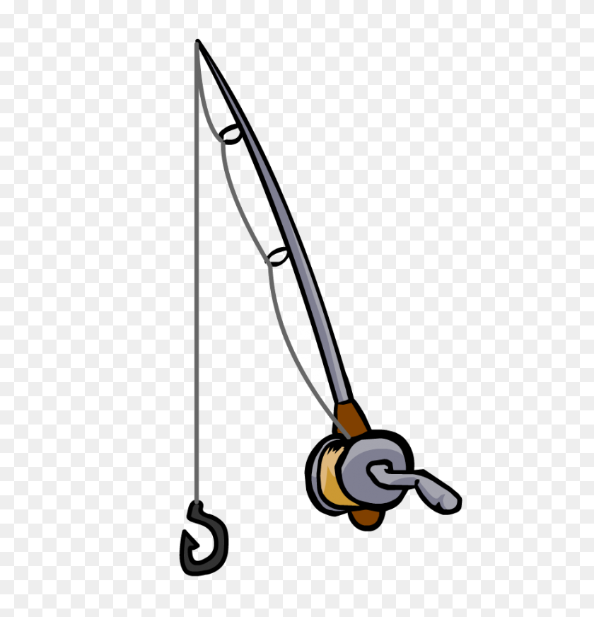 875x911 Fishing Pole Clipart Black And White - Fish With Bubbles Clipart