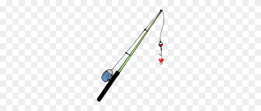 216x299 Fishing Pole Heart Clip Art - Fishing Pole Clipart Free