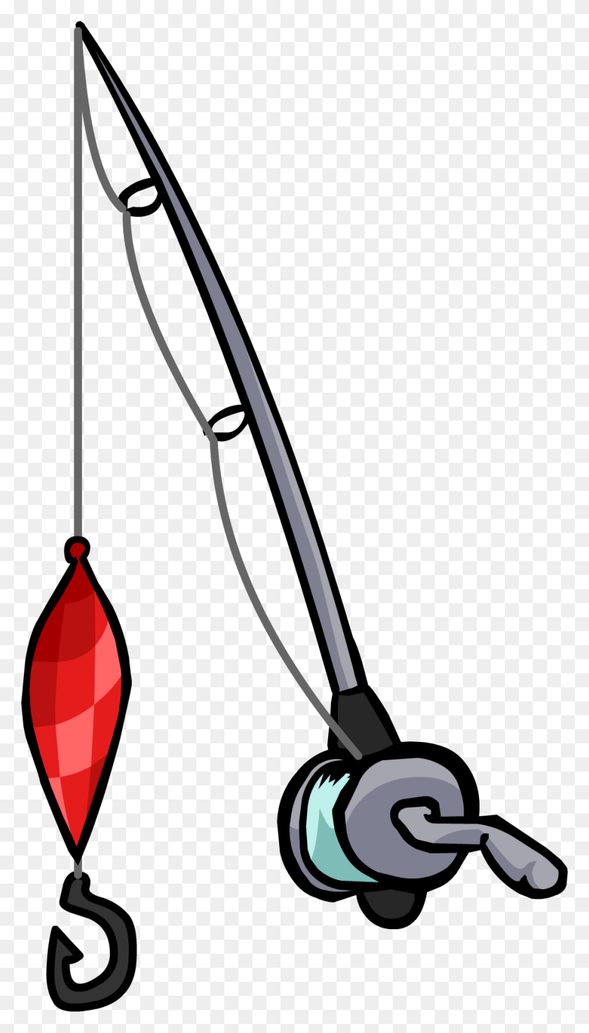 958x1736 Fishing Rod Clipart Real - Fishing Pole Clipart Free