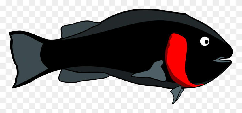 1751x750 Fishing Swordfish Dolphin Silhouette - Swordfish Clipart