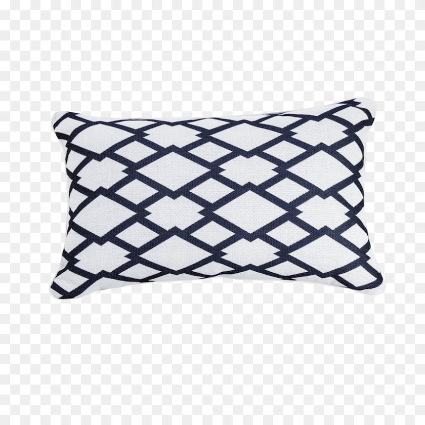 800x800 Fishnet Cushion White Verandah - Fishnet PNG