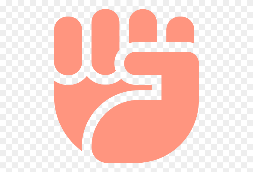 512x512 Fist, Hand, Human Icon With Png And Vector Format For Free - Fist Bump Clipart