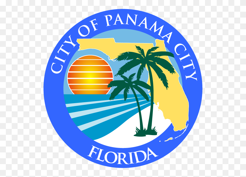 544x544 Fitxerseal Of Panama City, Florida - Florida PNG