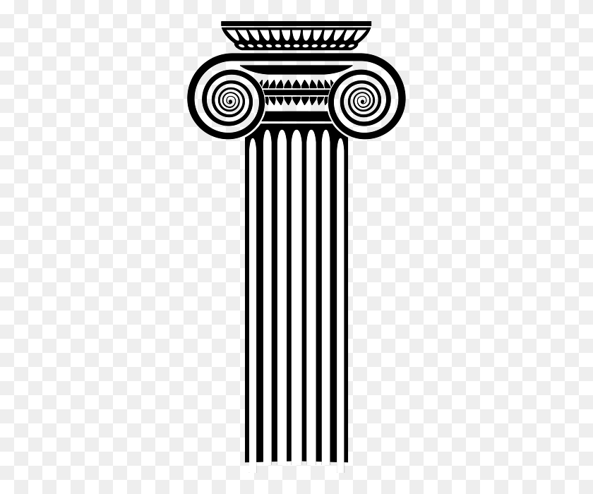 640x640 Пять Столбов На Логотипе Некоммерческой Организации Emaze Millar Римские - Римские Колонны Клипарт
