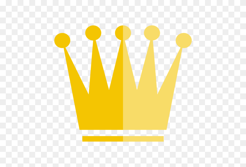 512x512 Five Point Crown Icon - Transparent Crown PNG