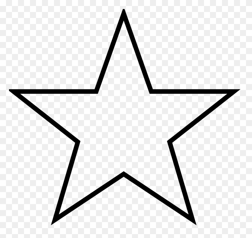 2000x1882 Five Pointed Star - Star Shape PNG